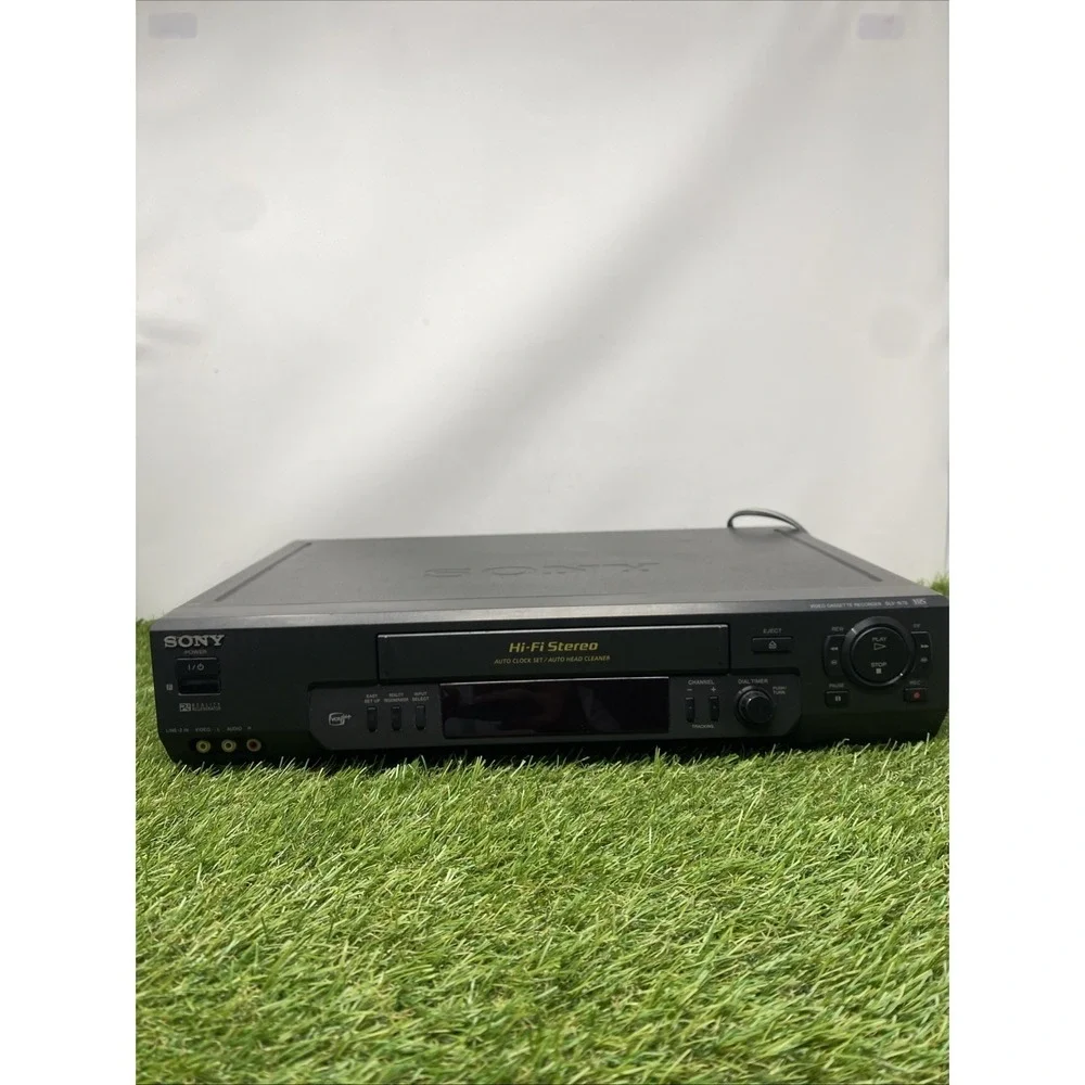 Sony SLV-N70 VCR Video Cassette Recorder Hi-Fi Stereo 4-Head -No Remote - Tested